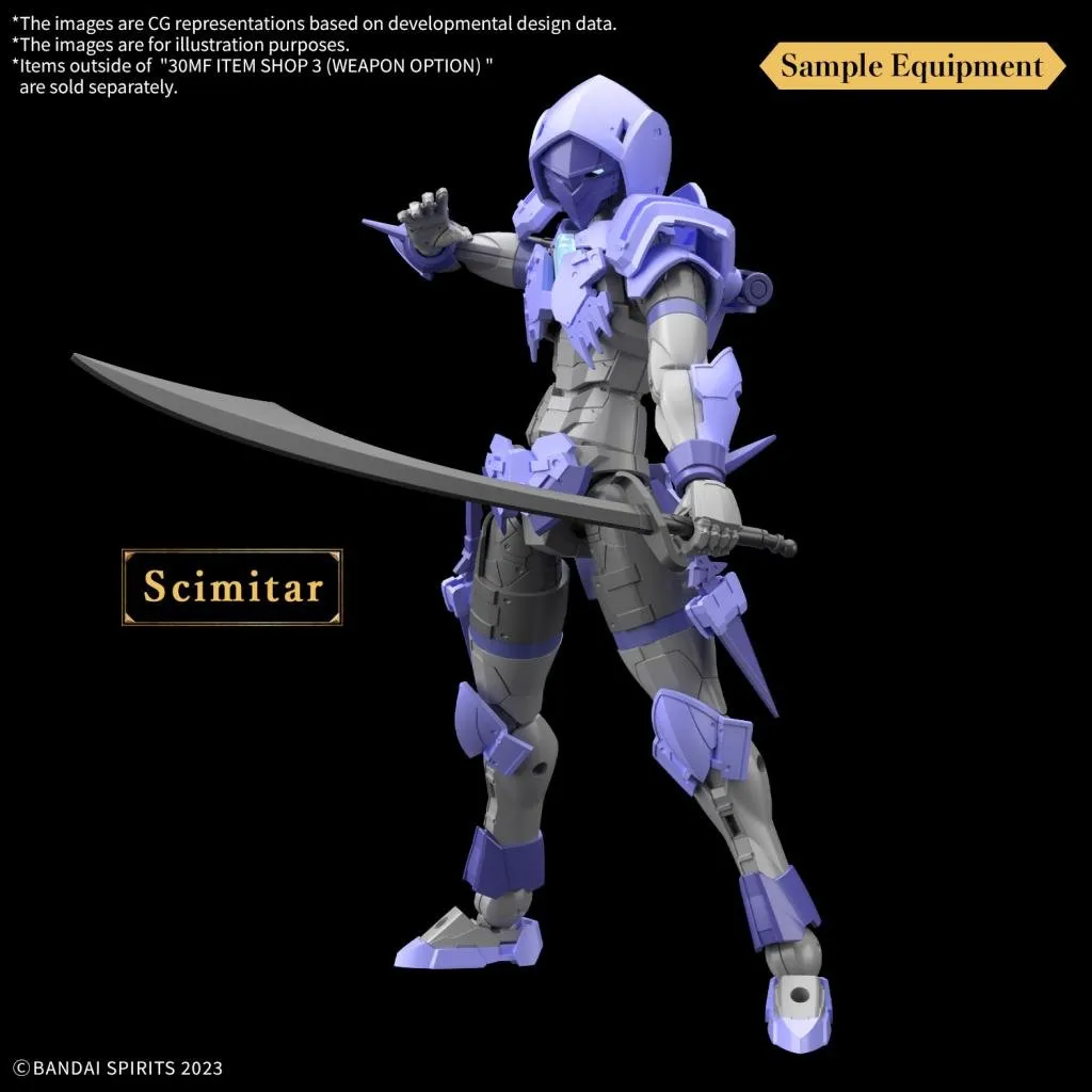 30MF - Item Shop 3 (Weapon Option) - Model Kit